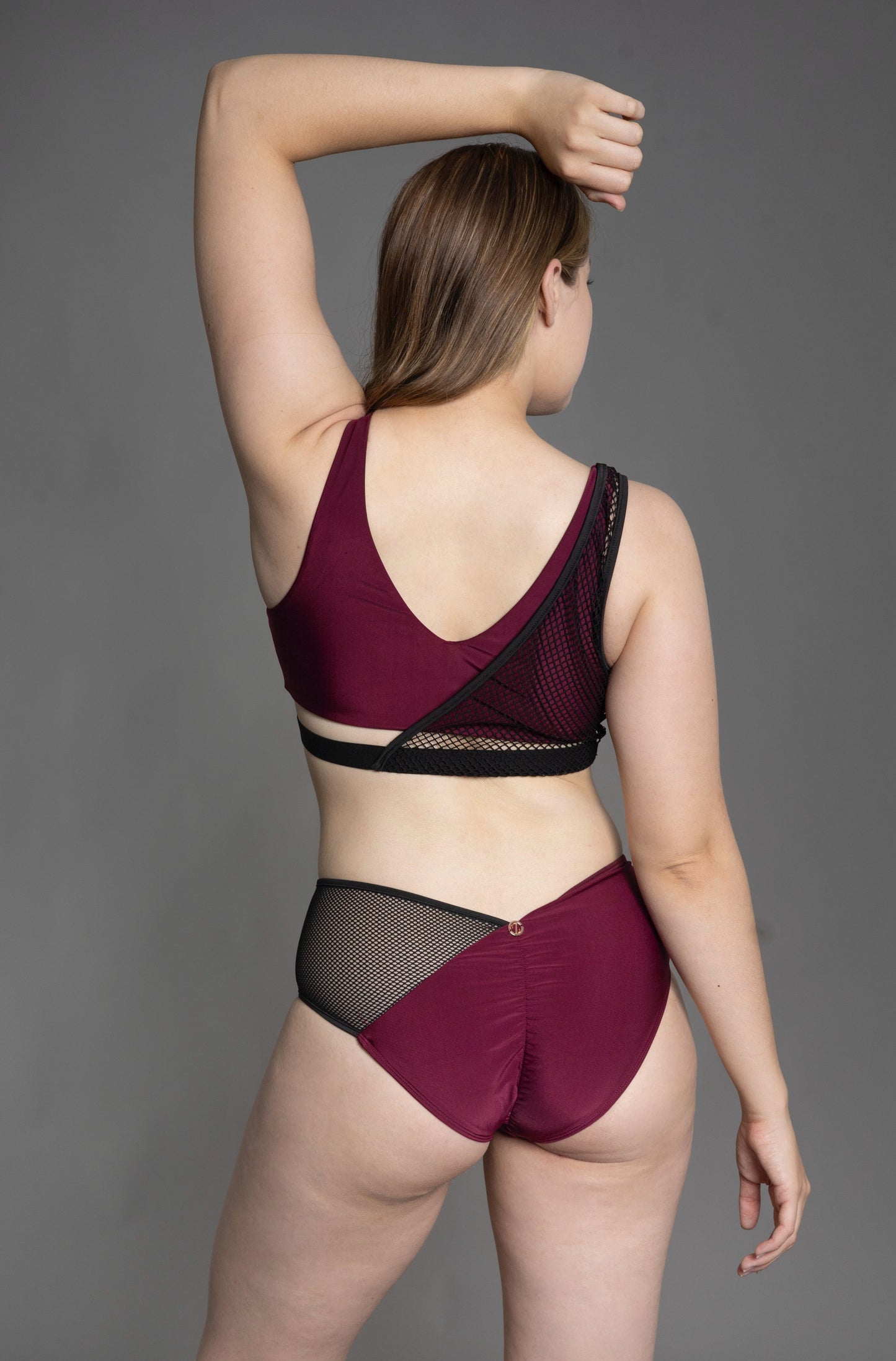 ZOEY LOW WAIST BOTTOM MULBERRY