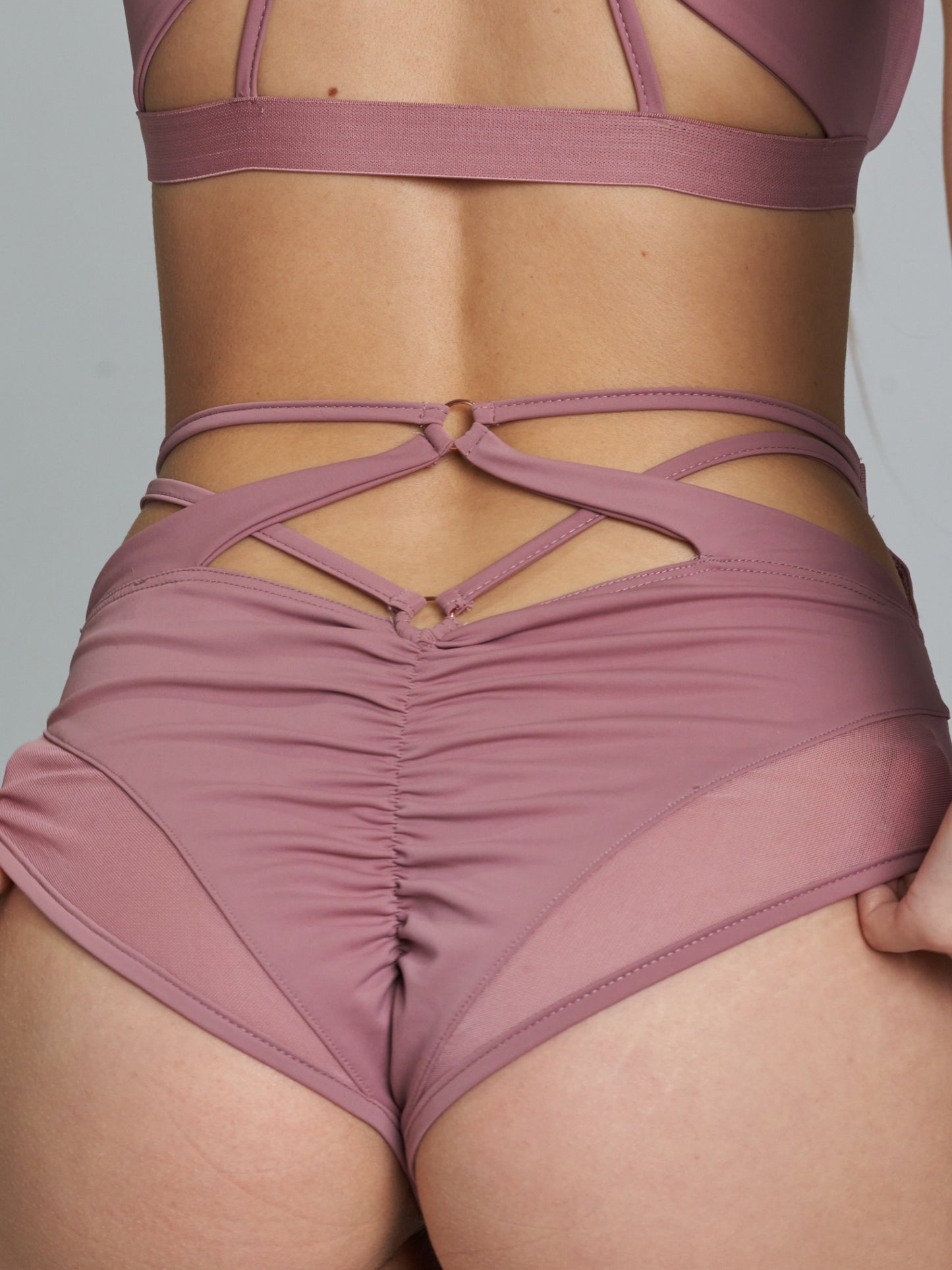 GRACE LOW WAIST BOTTOM BERRY CRUSH